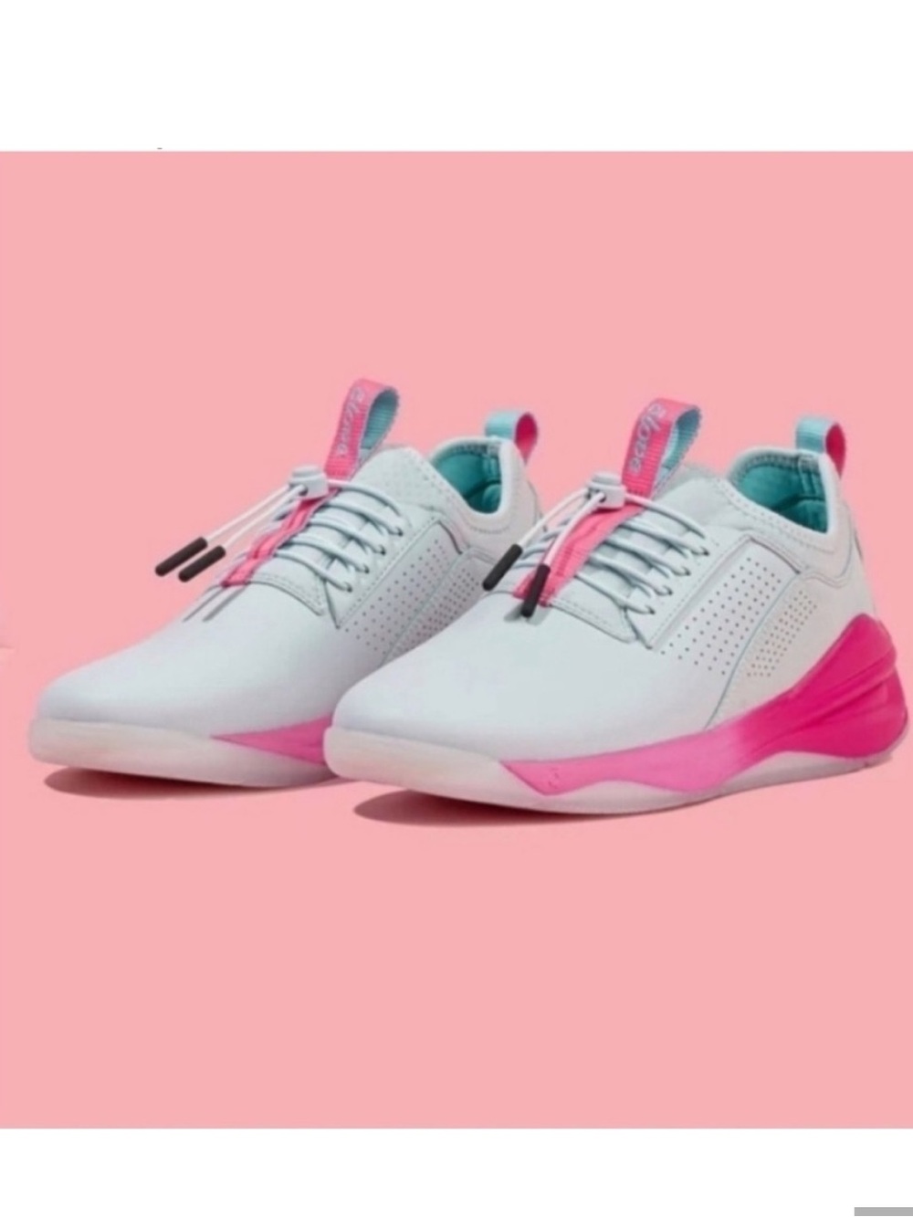 NEW Clove Electron Rose Nursing Shoes Pink Blue Womens Size 7
